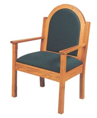 Arm Chair 27W X23D 41 H Red Oak